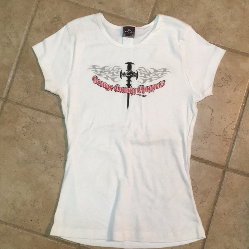 Orange County Choppers Womans Biker T-shirt